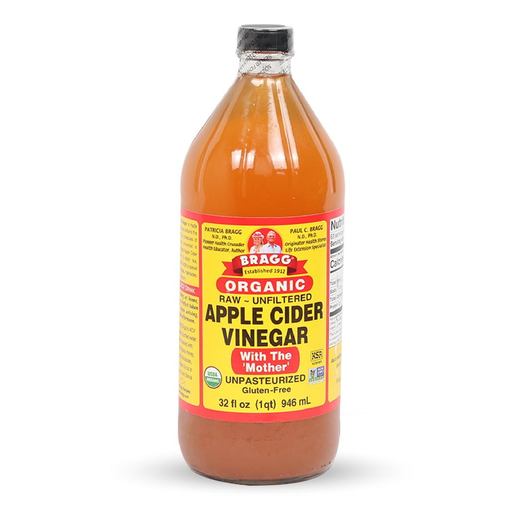 Bragg Organic Raw Unfiltered Apple Cider Vinegar With The Mother– 946mL