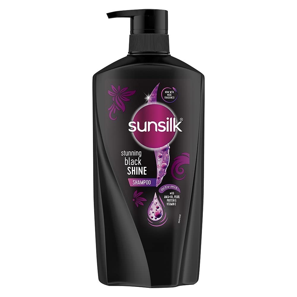 Sunsilk Stunning Black Shine Shampoo- 650mL