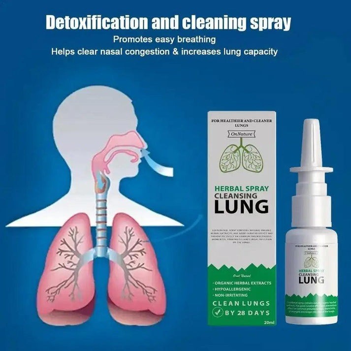 Herbal Spray Cleaning Lung
