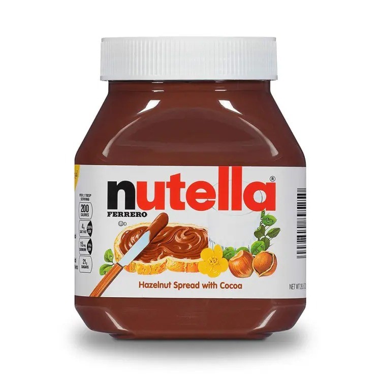 Nutella Ferrero Hazelnut Chocolate Spread - 750gm