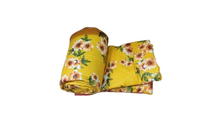 Yellow flower Comforter King Size
