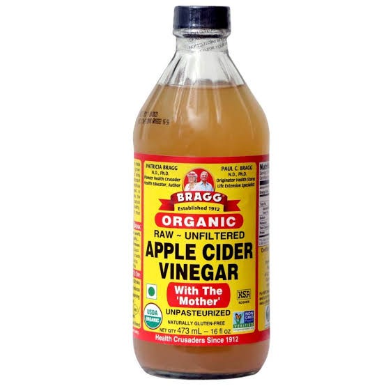 Bragg Organic Raw Unfiltered Apple Cider Vinegar With The Mother- 473 ml
